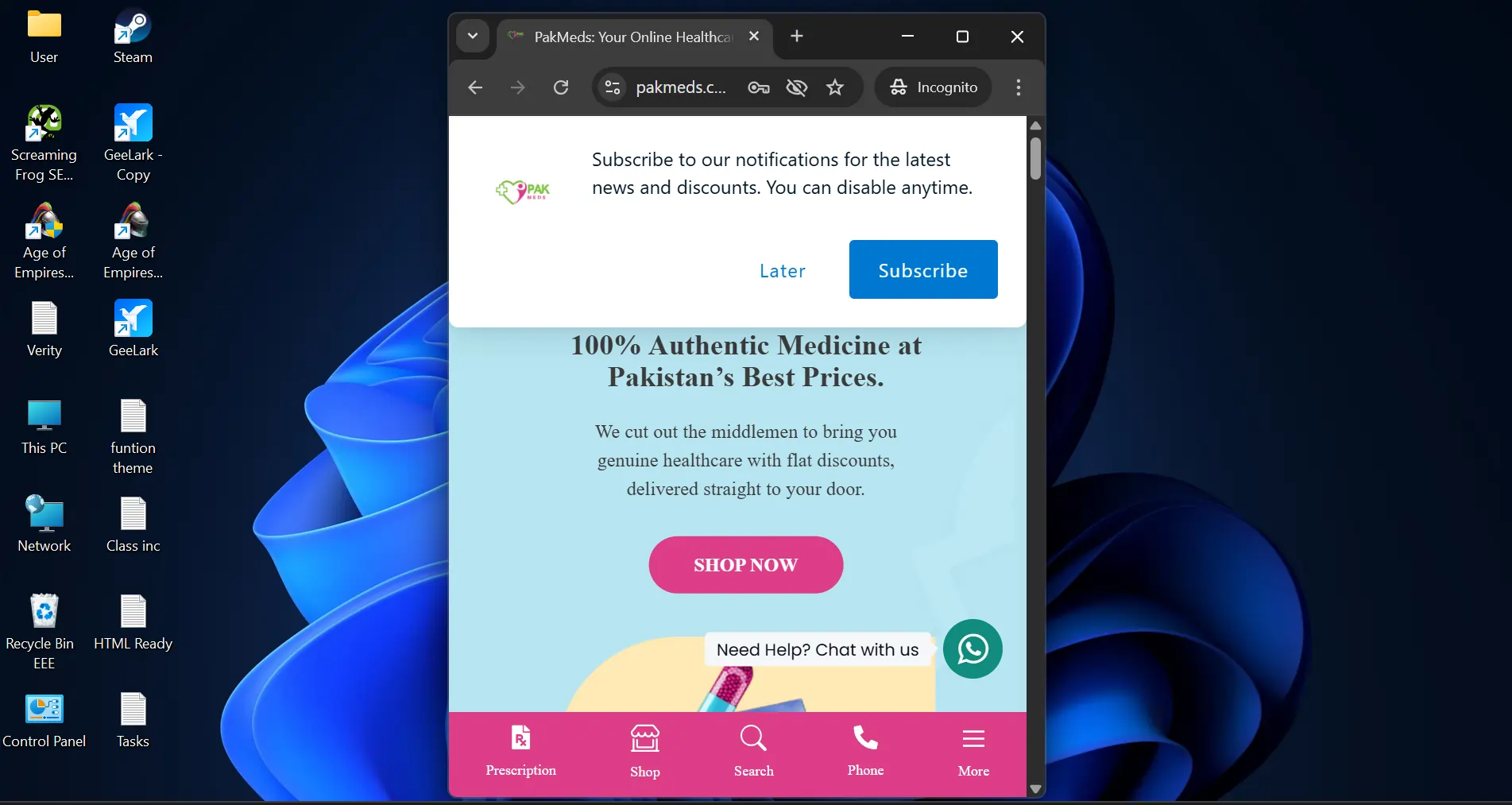 Real time mobile render of a sample site for Markup IO test