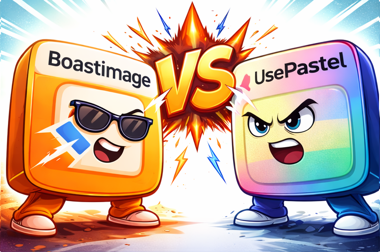 UsePastel Alternative - BoastImage vs UsePastel