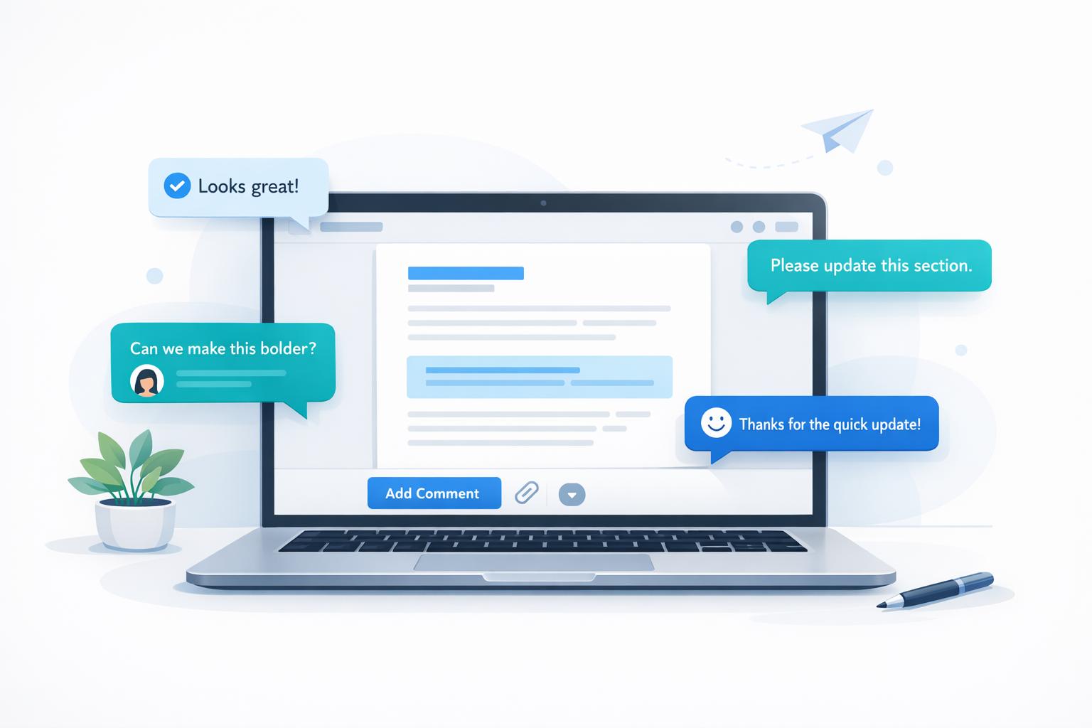 Client Feedback Without Login - The No-Account Solution