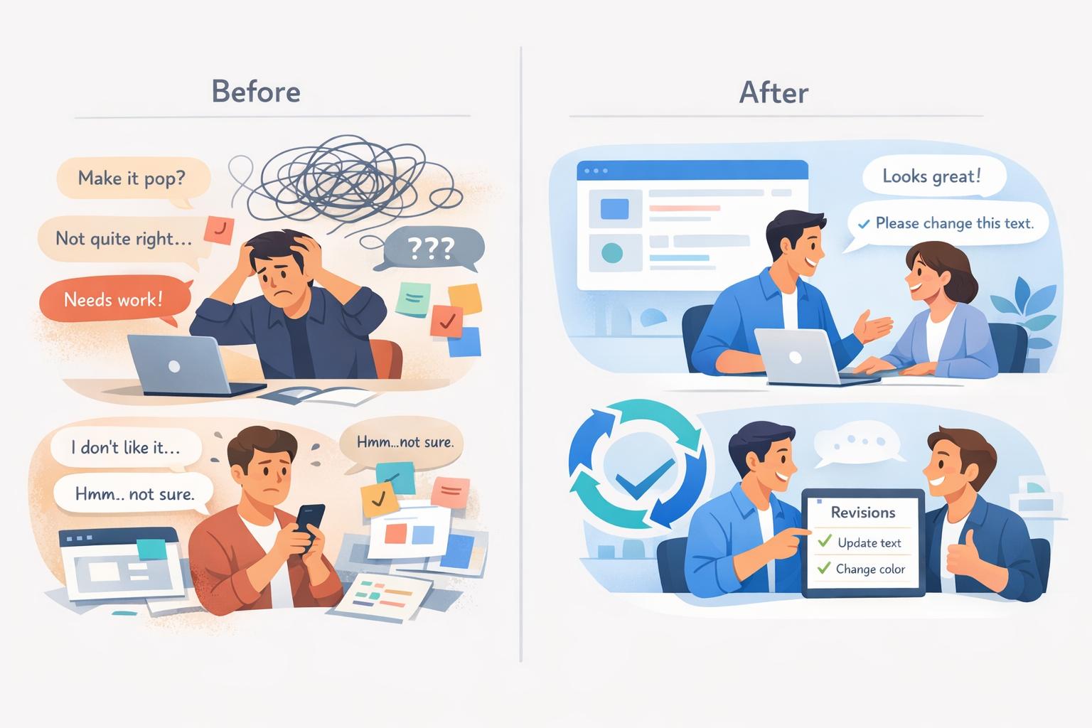 Why Clients Give Vague Feedback and How to Prevent It