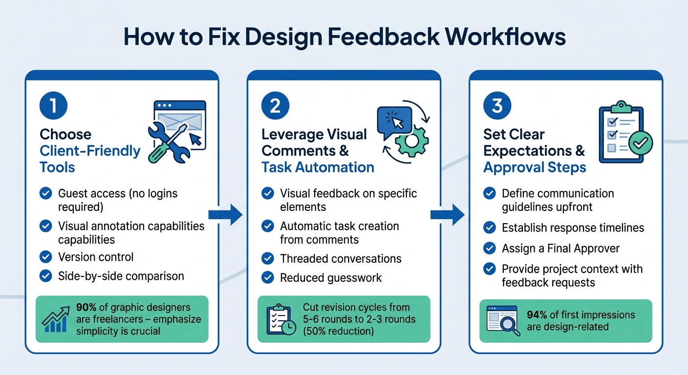 3-Step Process to Fix Design Feedback Workflows