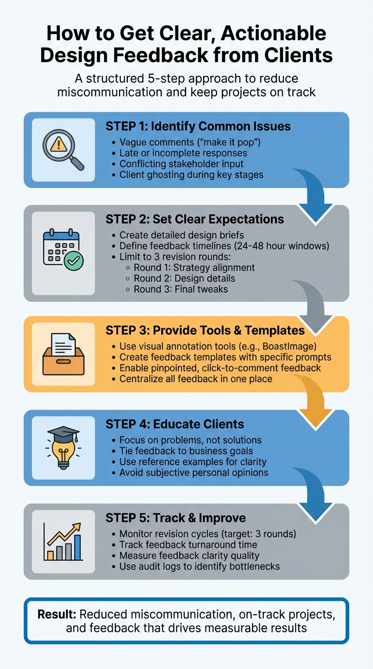 5-Step Process for Getting Clear Client Design Feedback