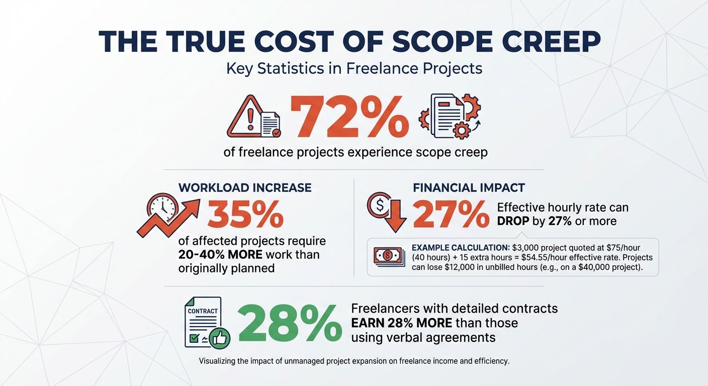 Scope Creep Statistics and Impact on Freelance Projects