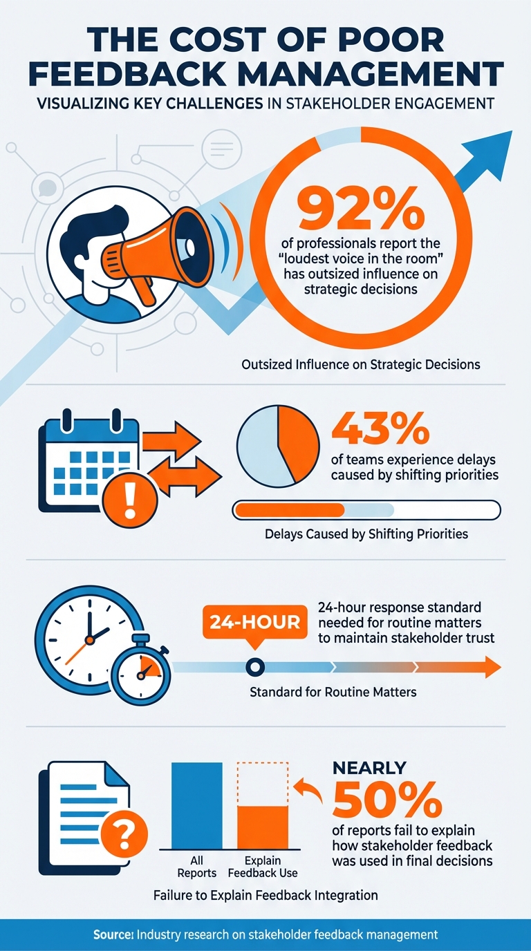 Stakeholder Feedback Management: Key Statistics and Impact Data
