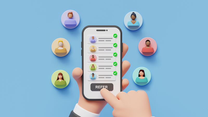 Referral partner program - refer customers, earn commissions